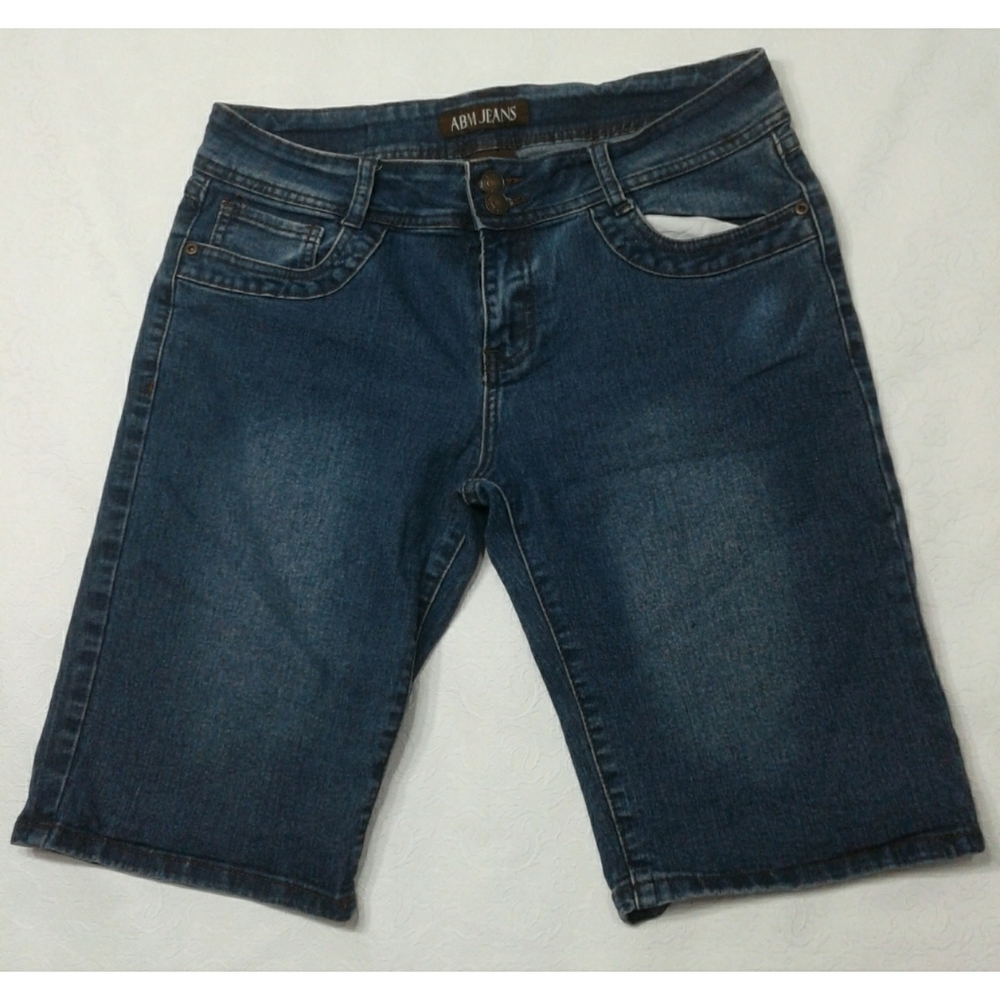 Abm Jean's Denim Shorts Size 13 Juniors